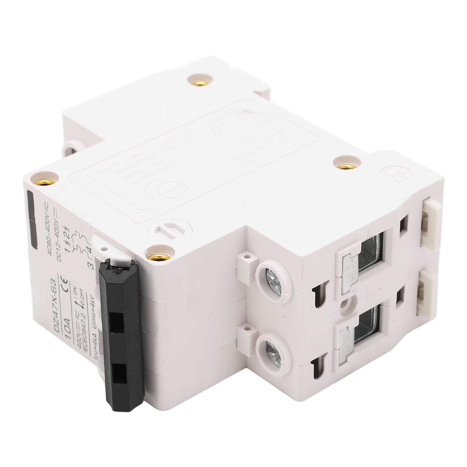 Circuit Breaker 2P 10A 400V AC DC MCB Leakage Protection Switch for Home Solar Panel