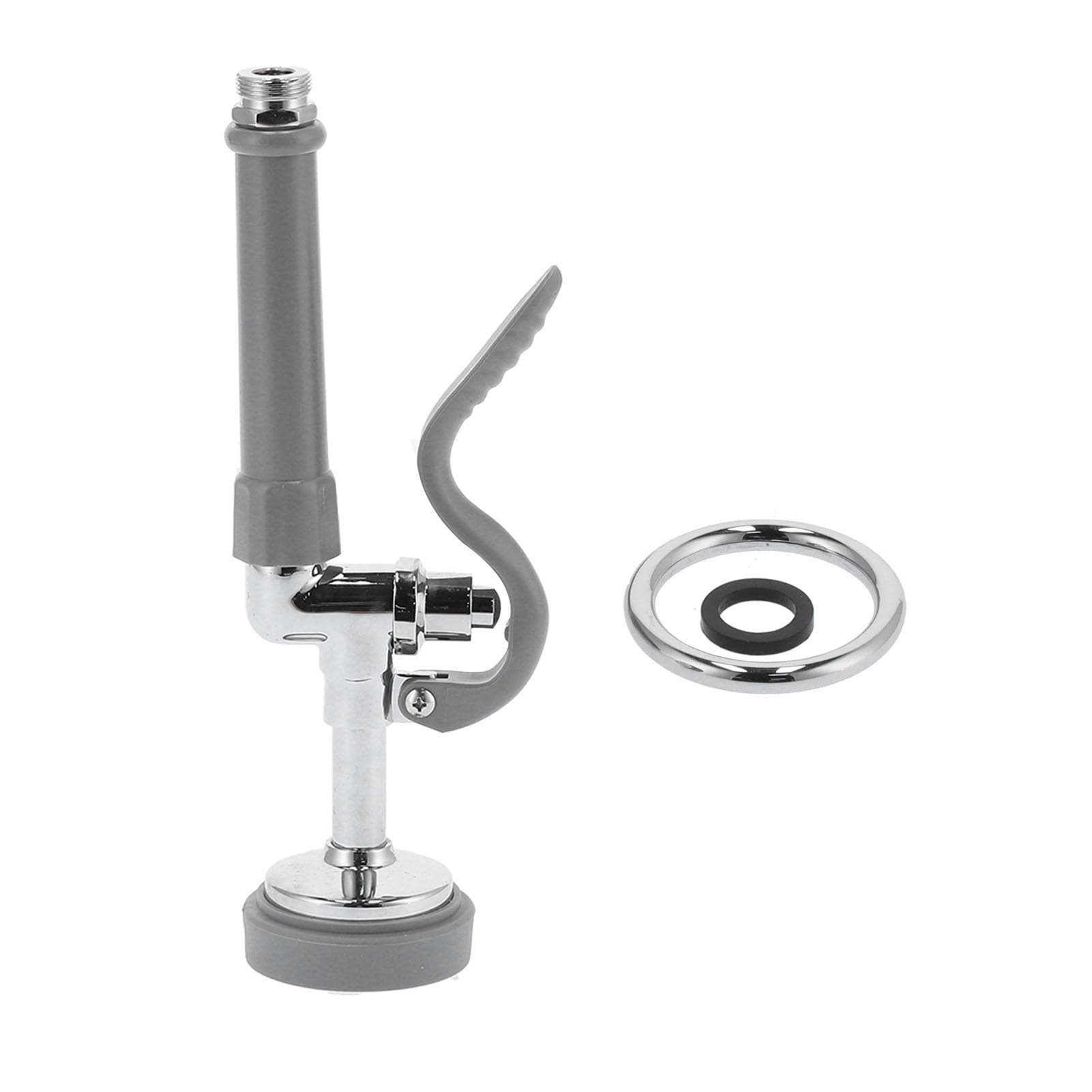 Commercial Faucet Rinse Sprayer High Pressure Flexible Hose Spray Head Replacement