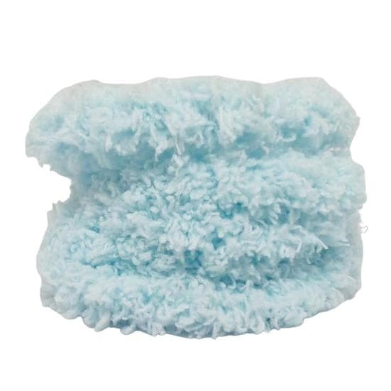 Coral Velvet Twist Stick Extra Thick Pipe Cleaners Large Plush Twist Stick Kids Art Craft Projects DIY Decoration Supplies light blue