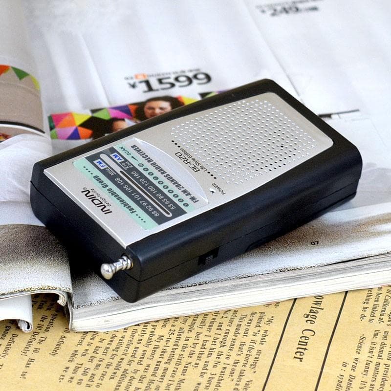 Factory direct sales portable radio full band FM elderly mini small player semiconductor foreign