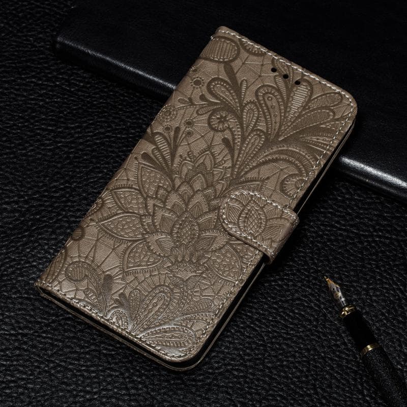 Flip Leather Wallet Case For Samsung Galaxy A35 A53 A14 A16 A34 A54 A05 A15 A25 A55 A33 S21 S23 S24 FE S22 S20 Ultra Plus A30S A51 A32 A52 M32 A12 A50 Samsung Galaxy M51 gray