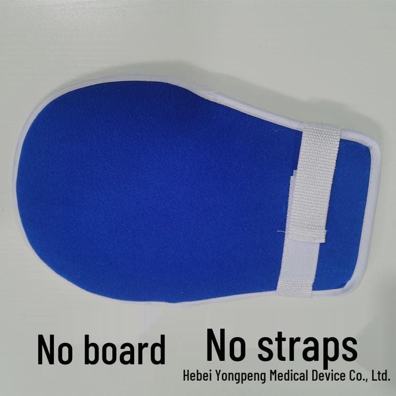 Patient Restraint Gloves and Belt for Self-Injury Prevention Blue