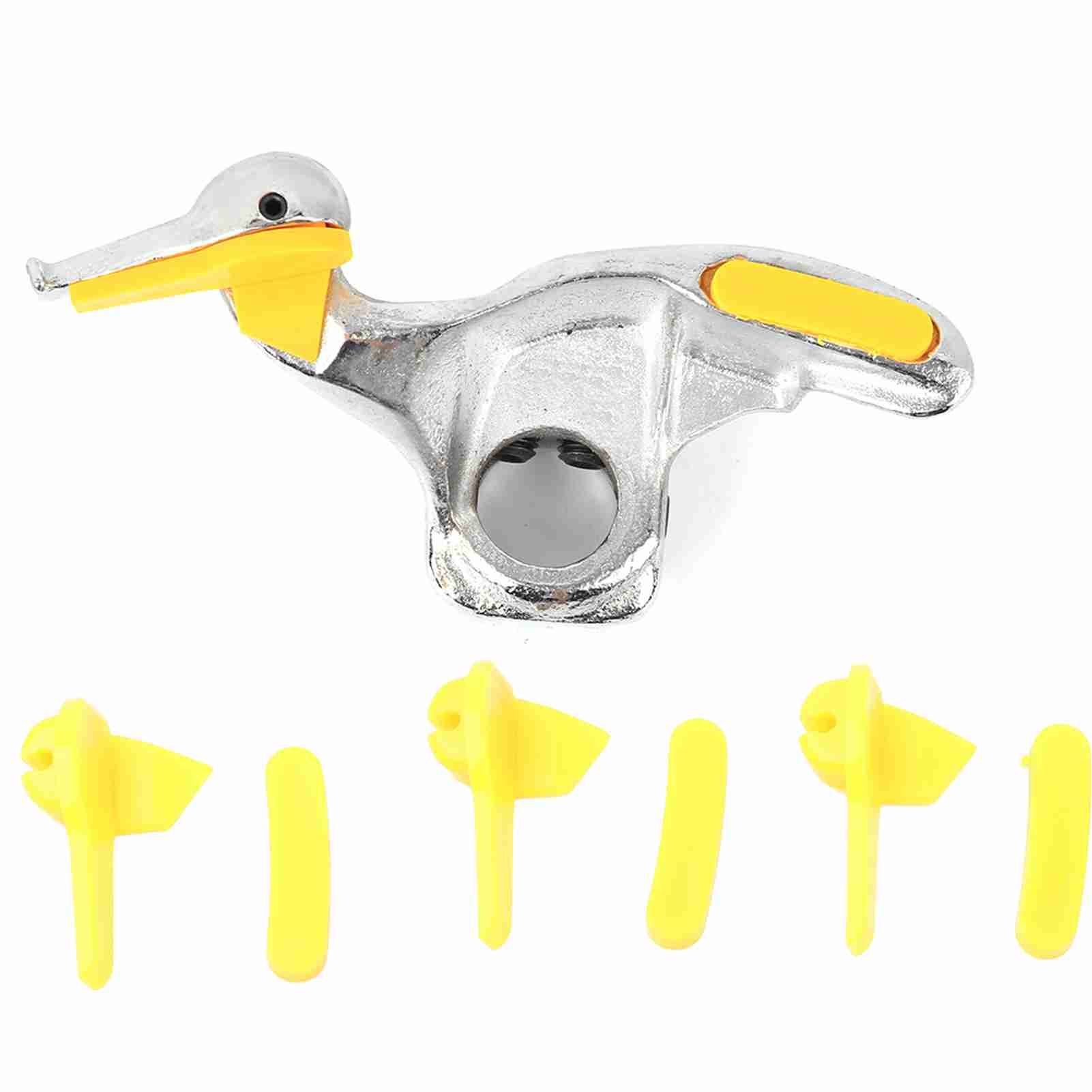 Stainless Steel Car Tire Changer Mount Demount Duck Head Accessories with Protective Pads28mm 28mm / 1.1in