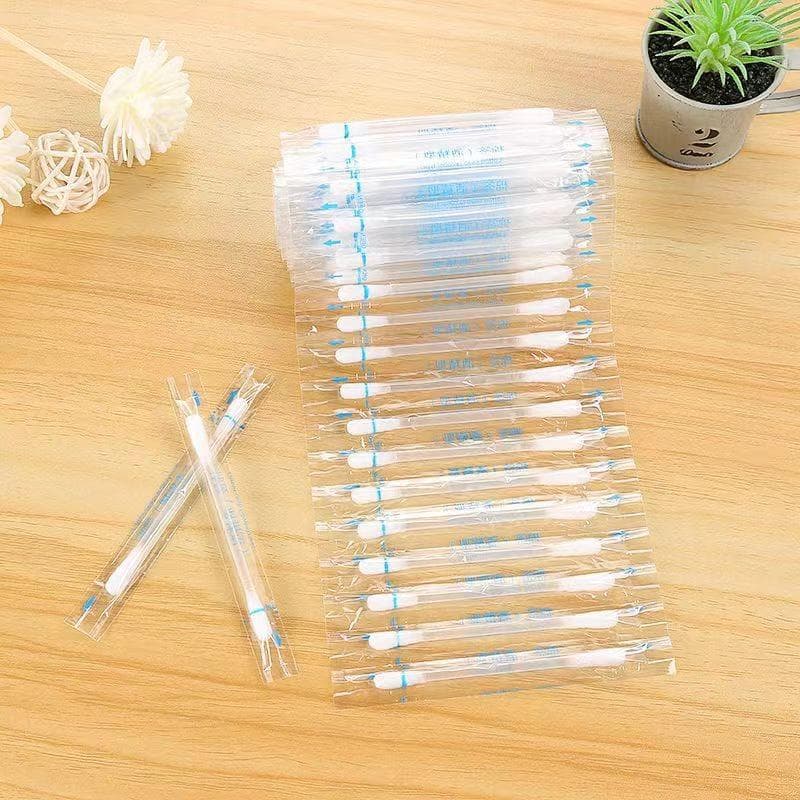 Disposable Iodine Disinfection Cotton Swabs Individually Packaged  Cotton Swabs Wound Disinfection Care Iodine Disinfection Cotton Swabs 8ml One Size