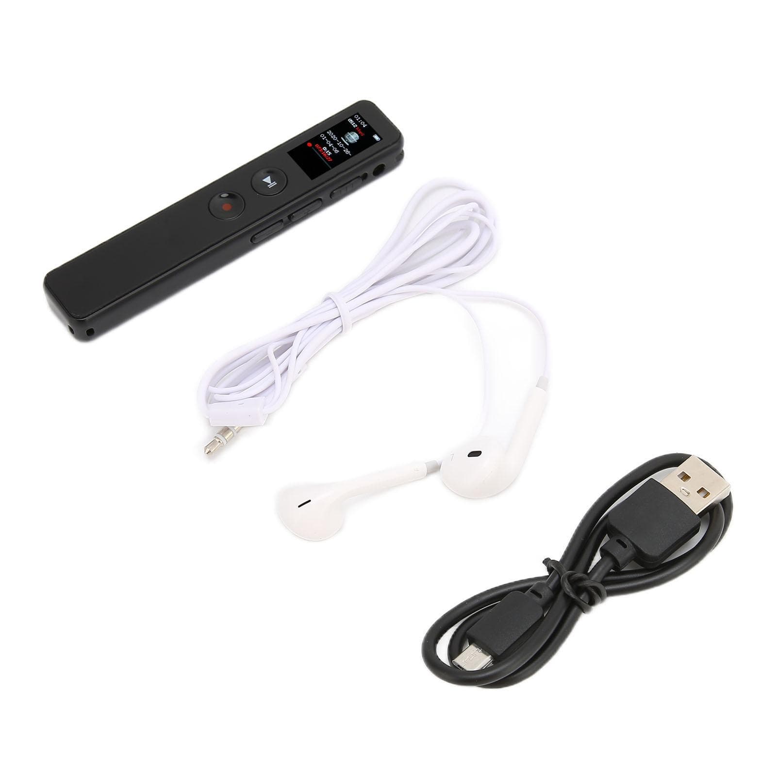 Digital Voice o Activated Recorder Portable Lightweight Metal HD Noise Reduction Mini Voice 8GB