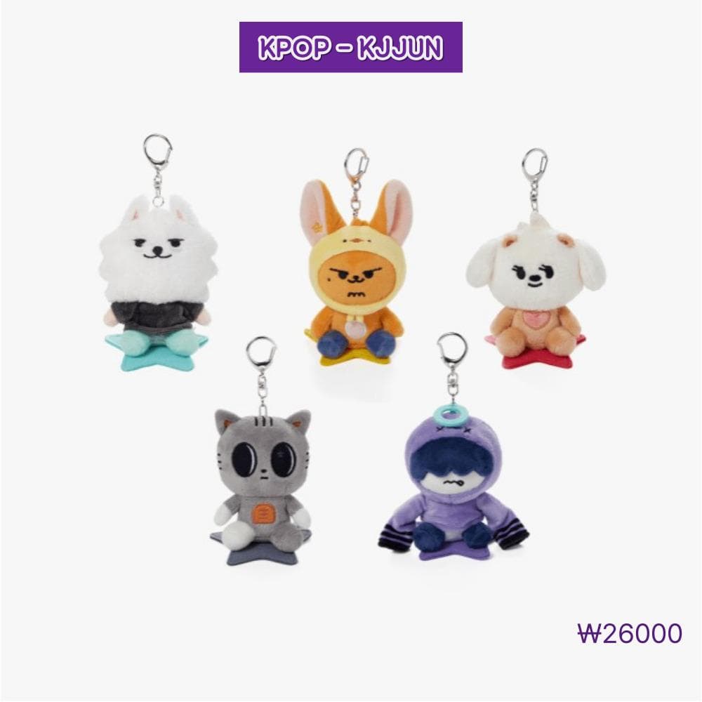 TOMORROW X TOGETHER PPULBATU Plus x Together Plush Keyring DA-GO-NYANG