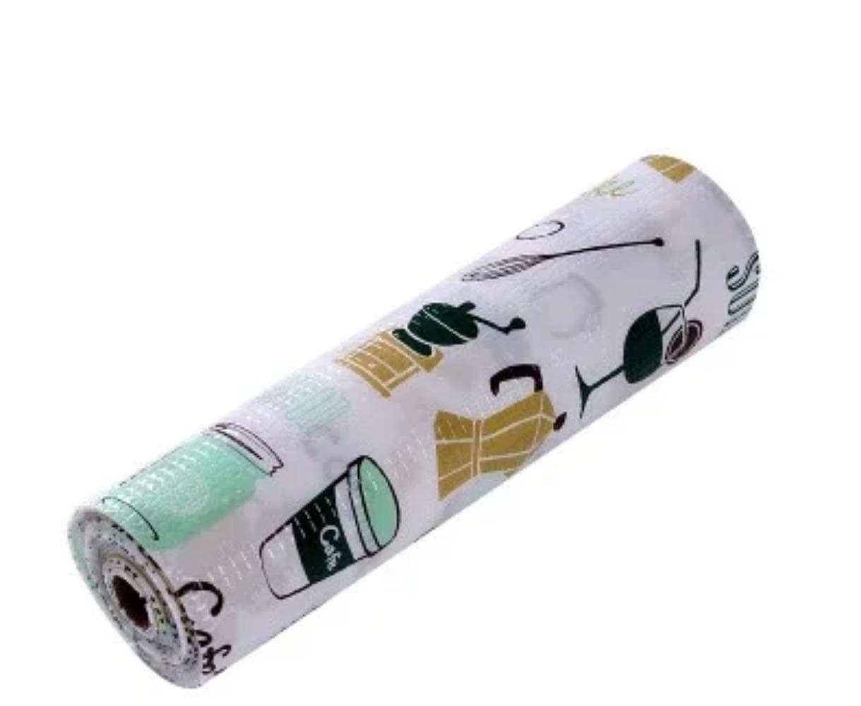 Cute Waterproof Oil Proof Shoes Cabinet Mat 1 Roll Kitchen Table Mat Drawers Cabinet Shelf Liners Cupboard Placemat 30x500cm