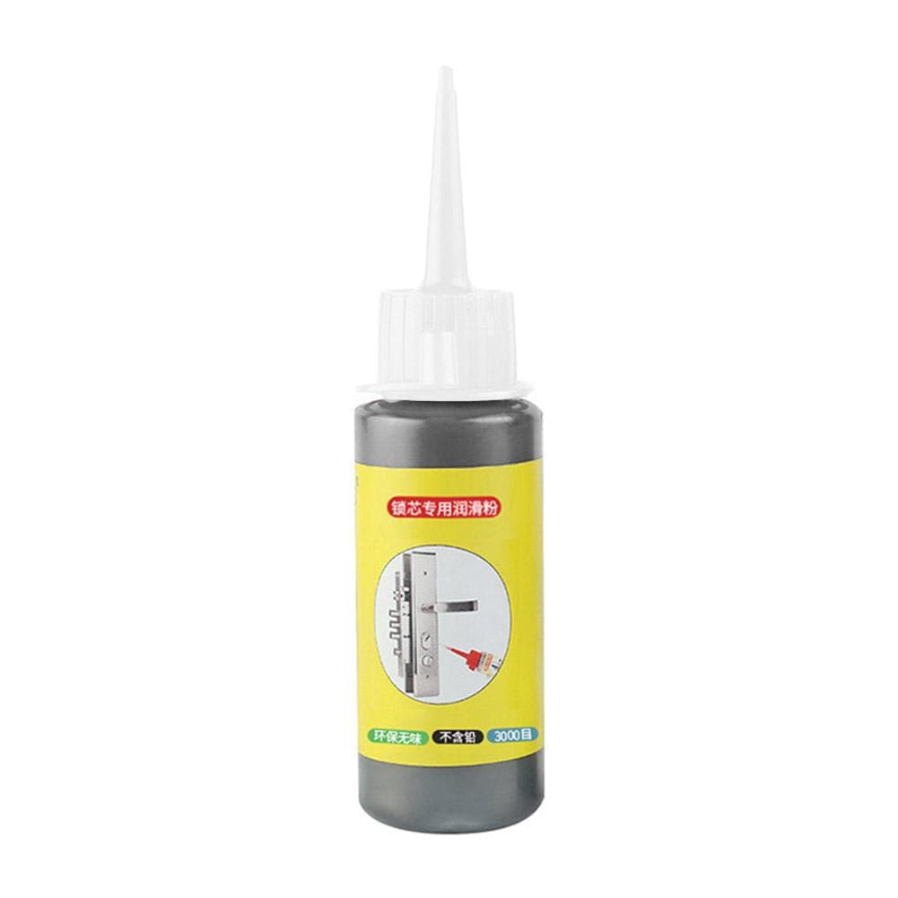 60ml Graphite Powder Lubricant Natural Lock Core Multi Purpose Household Lubricant For Door Lock Core Window Guides Keys 60ML