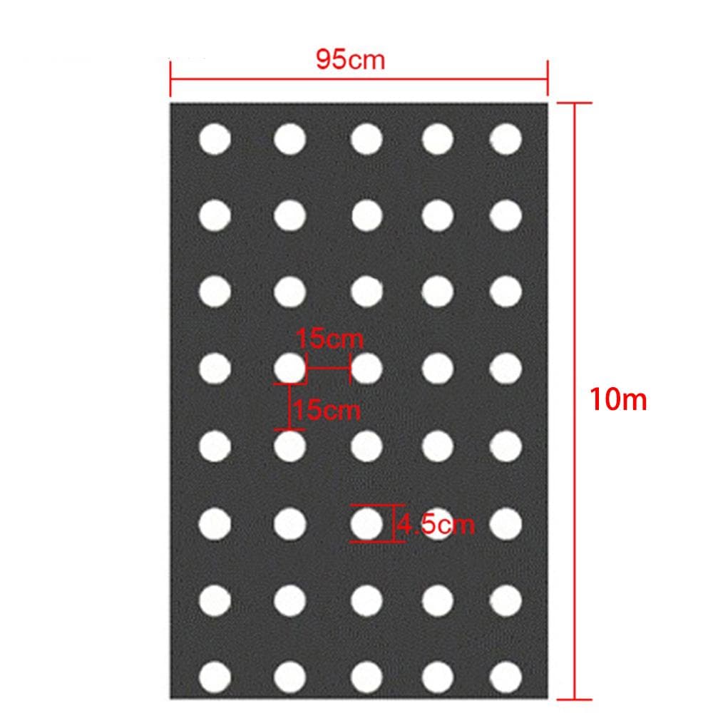Perforated-Film Mulch Film Gardening Flower Vegetable Seedling Plant Replace black