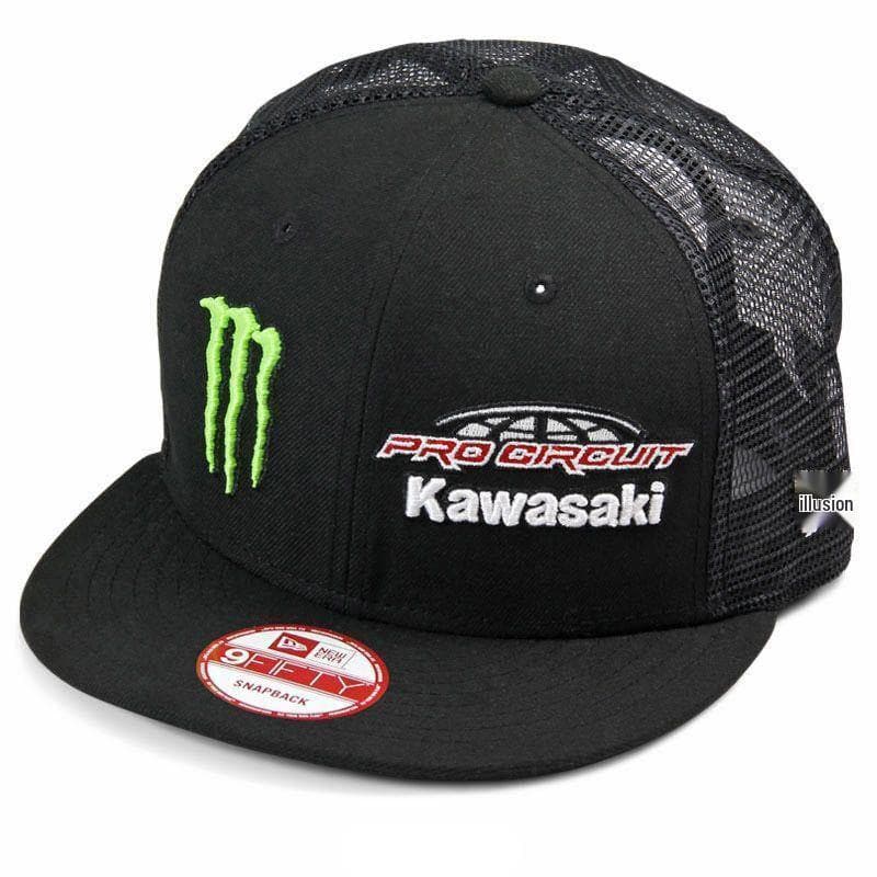Trendy 4S Racing Cap: Adjustable Sunshade/Baseball Cap with Red Embroidery for Men & Women Adjustable