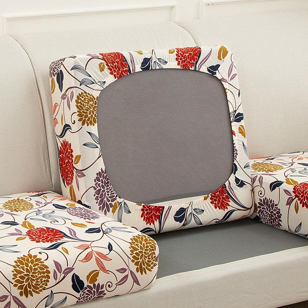 Printed Sofa Cushion Cover Elastic for Living Room Corner Couch Cover Stretch 1/2/3/4 Seater Elasticity Sofa Case Seat Slipcover Extra Large-3