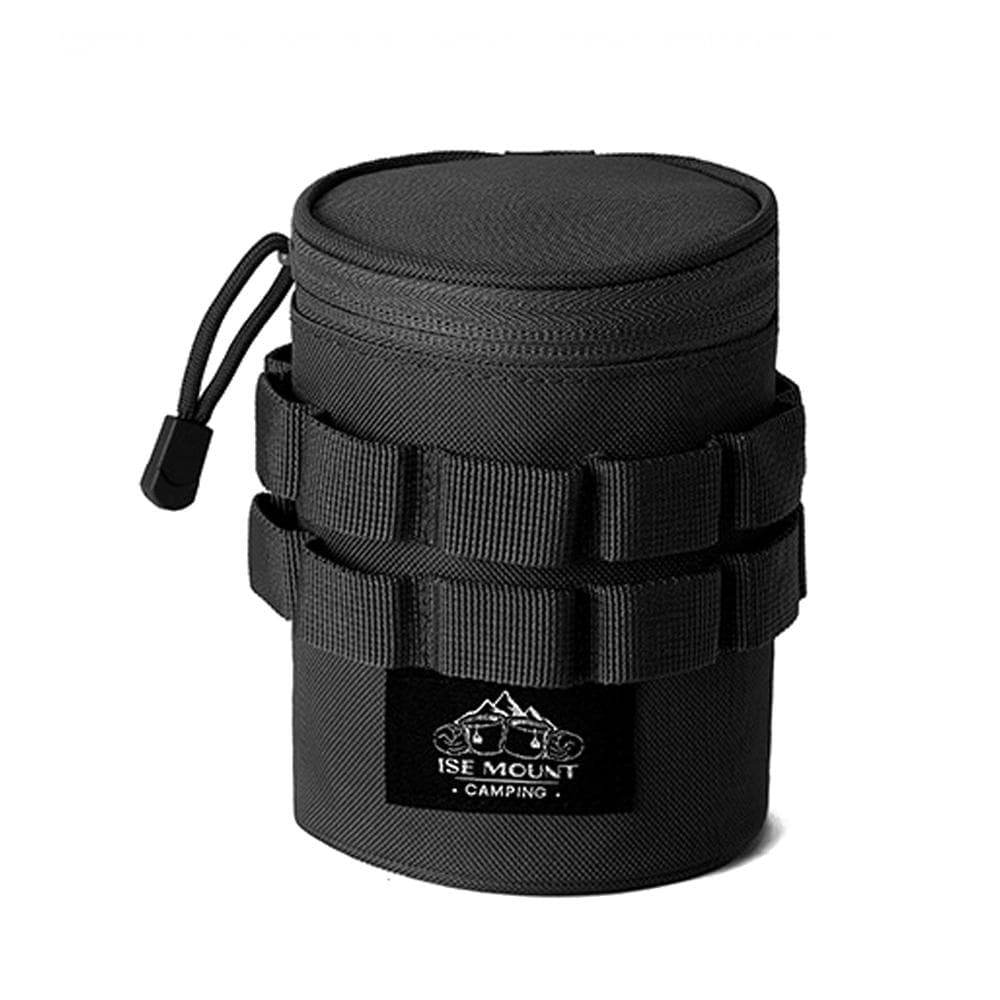 Outdoor BeerCup Storage Bag Multifunctional Storage Bag for Cups Portable Camping Picnic Cup S black