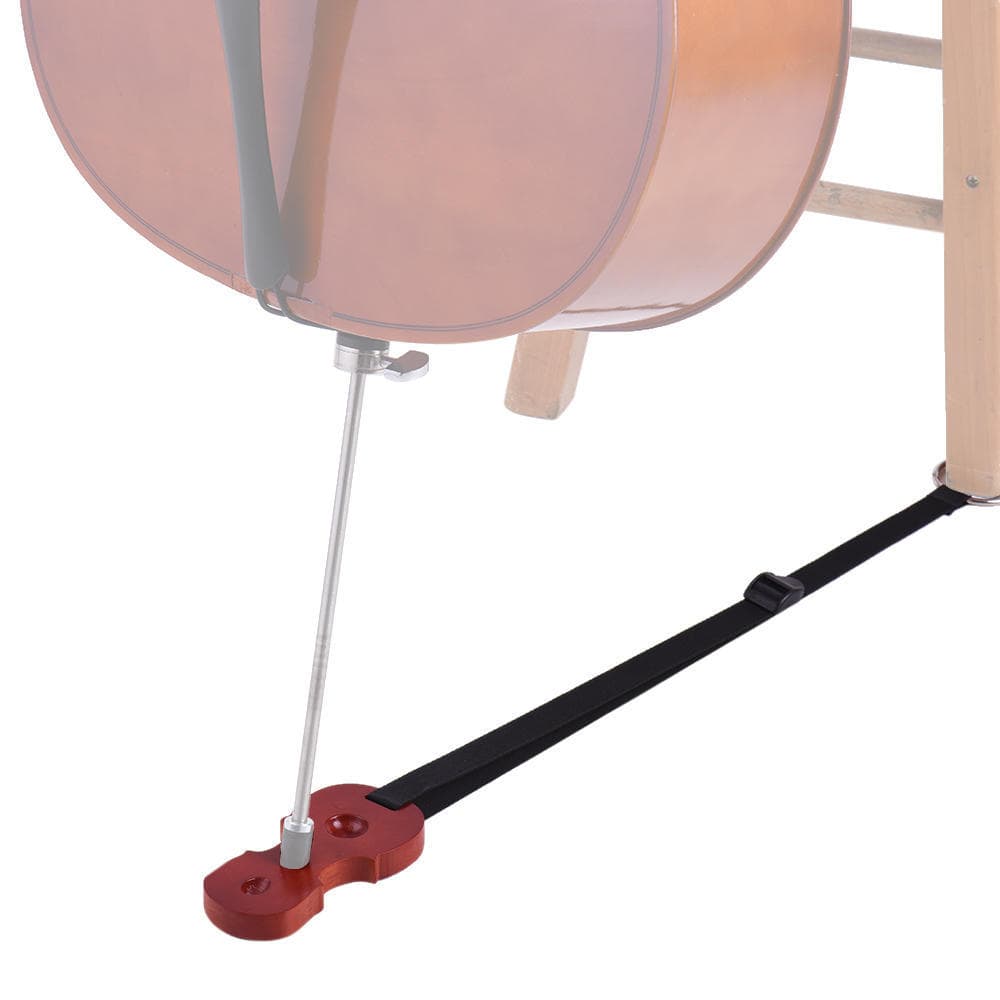 Hardwood Cello Endpin Non-slip Stop Holder Rest Anchor Protector Pad Cello Shape Burlywood Color