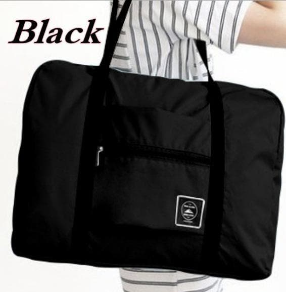 1Pcs Moving Luggage Storage Bag Folding Clothes Portable Multifunctional Aircraft Large Capacity Travel Bags One Size black