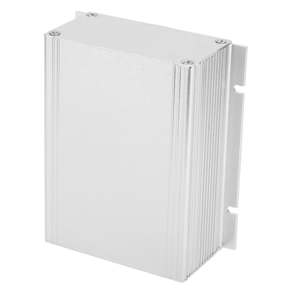 Silver White Aluminum Printed Circuit Board Instrument Box Enclosure Electronic Project Case