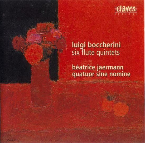 CD JAERMANN-DEGEX; QUARTET SINE NO - Boccherini: 6 Flute Quintets CD502202 Claves 2002 Switzerlan Classical Used