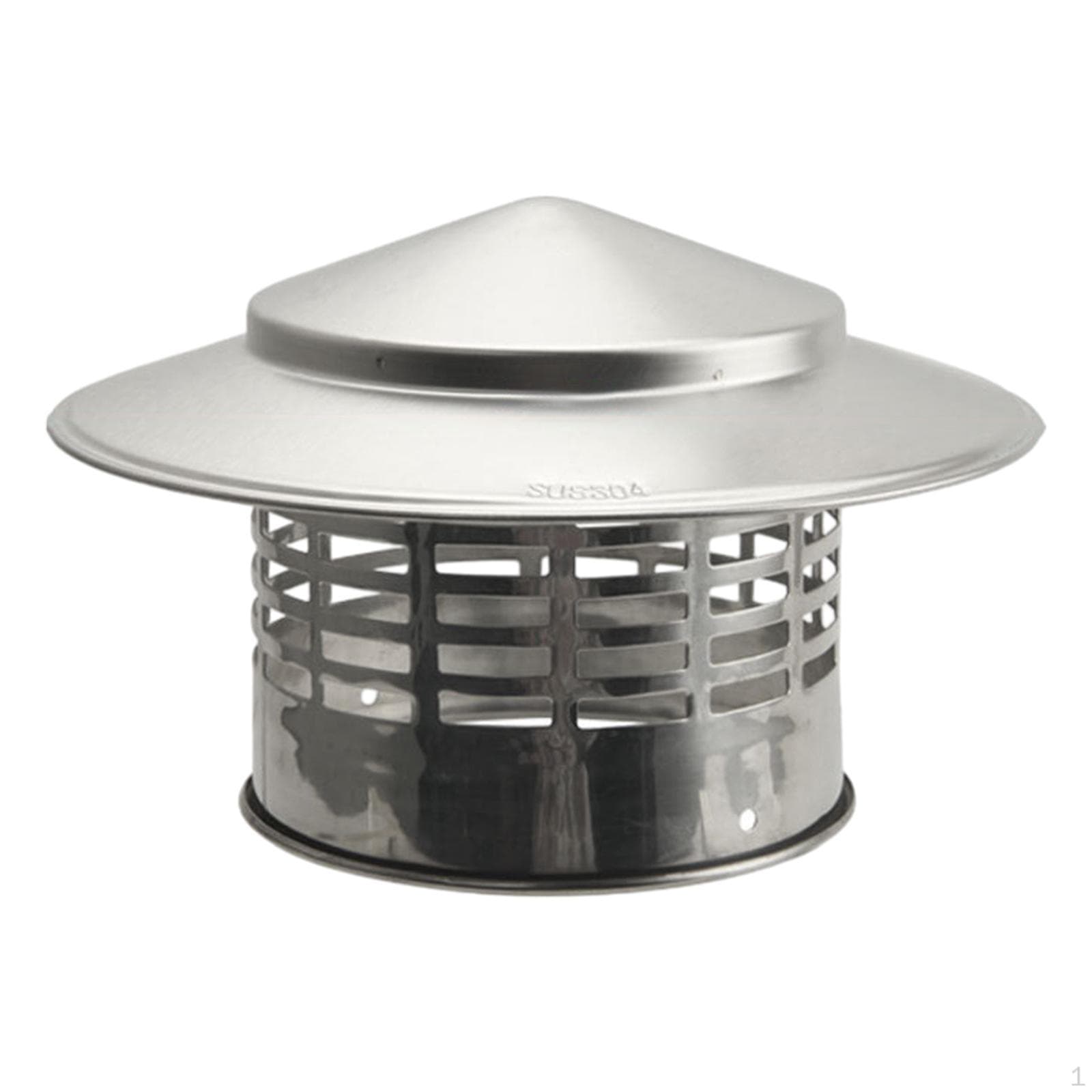 Cap Chimney Ducting Pipe for Wood Log Burner Fireplace Rainproof Cover Exhaust Inner Dia 110mm