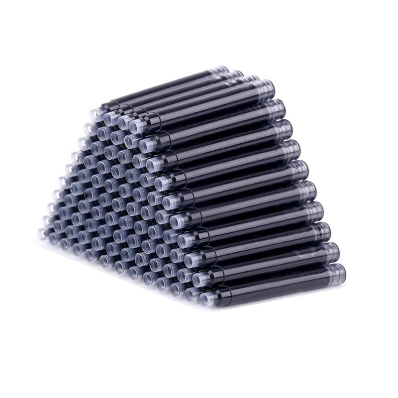 11PCS Fountain Pen Set Replaceable Calligraphy Multifunction Pens For Writing 0.5mm Supply Stationery Office School Supplies 10pcs/pack+1pen black