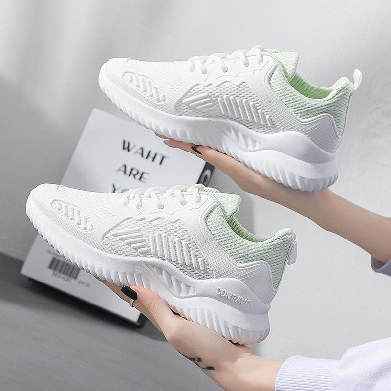 Summer New Sports Women's Shoes Alpha Small Coconut Running Shoes All-match Breathable Single Mesh Shoes Women 40
