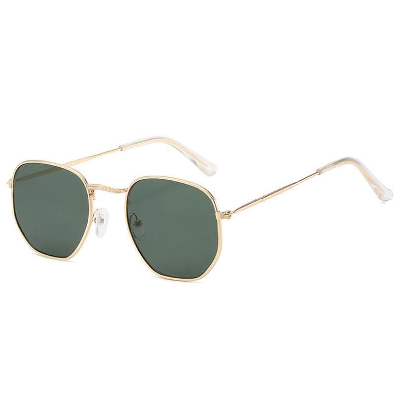 Small Square Vintage Sunglasses for Men Designer Classic Retro Sun Glasses Colorful Mirror Metal Fashion Oculos De Sol Other