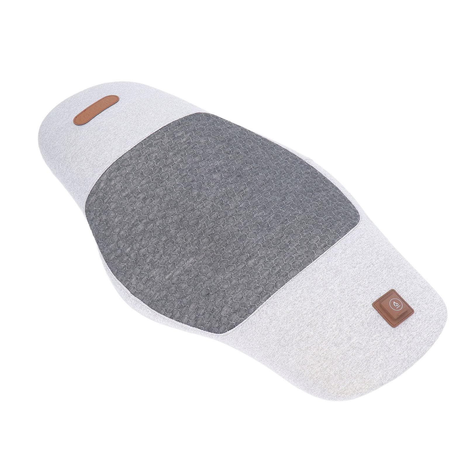 Lumbar Support Massage Pillow Hot Compress Detachable Washable Lumbar Traction Waist Pillow for