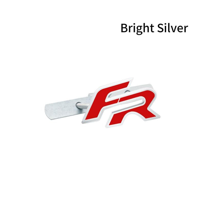 Car Decor 3D Metal FR Logo Side Fender Rear Trunk Sticker Front Grill Emblem Decal Decor For Leon Cupra Ibiza Altea Exeo Accessories