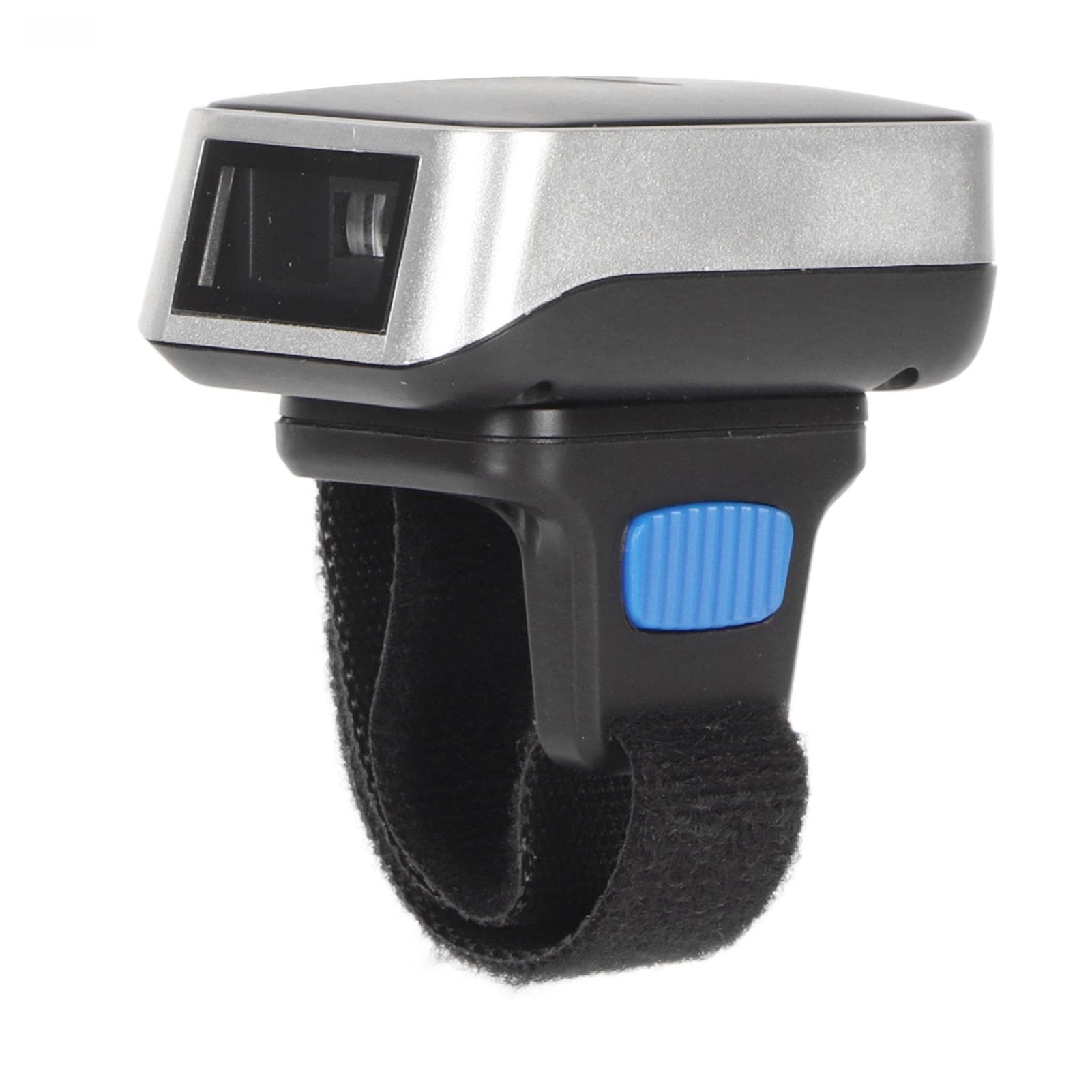 1D Bluetooth Wearable Ring Barcode Scanner 270 Degree Rotation 3 Connectivity Modes Hands Free Mini