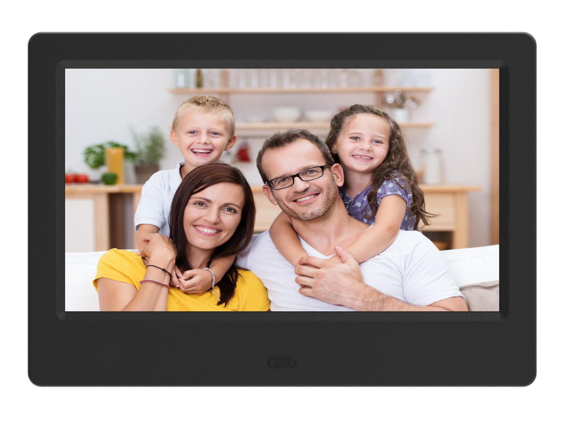 7-Inch Digital Photo Frame & Video Player with USB Connectivity