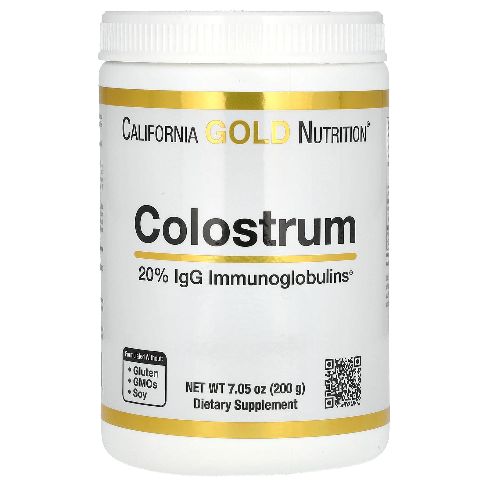 California Gold Nutrition, Colostrum Powder, Concentrate, 7.05 oz (200 g)