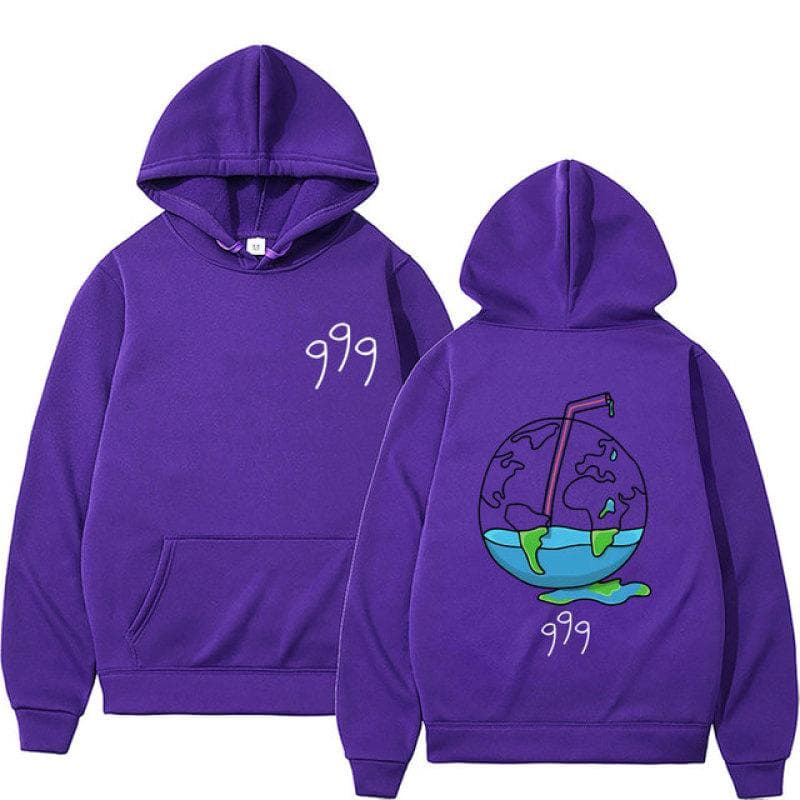 New Rapper Juice Wrld Printed Hoodie Couple Y2k Hoodie Hip Hop Street Hooded Sweatshirt Pullover Unisex Sportswear Clothing M