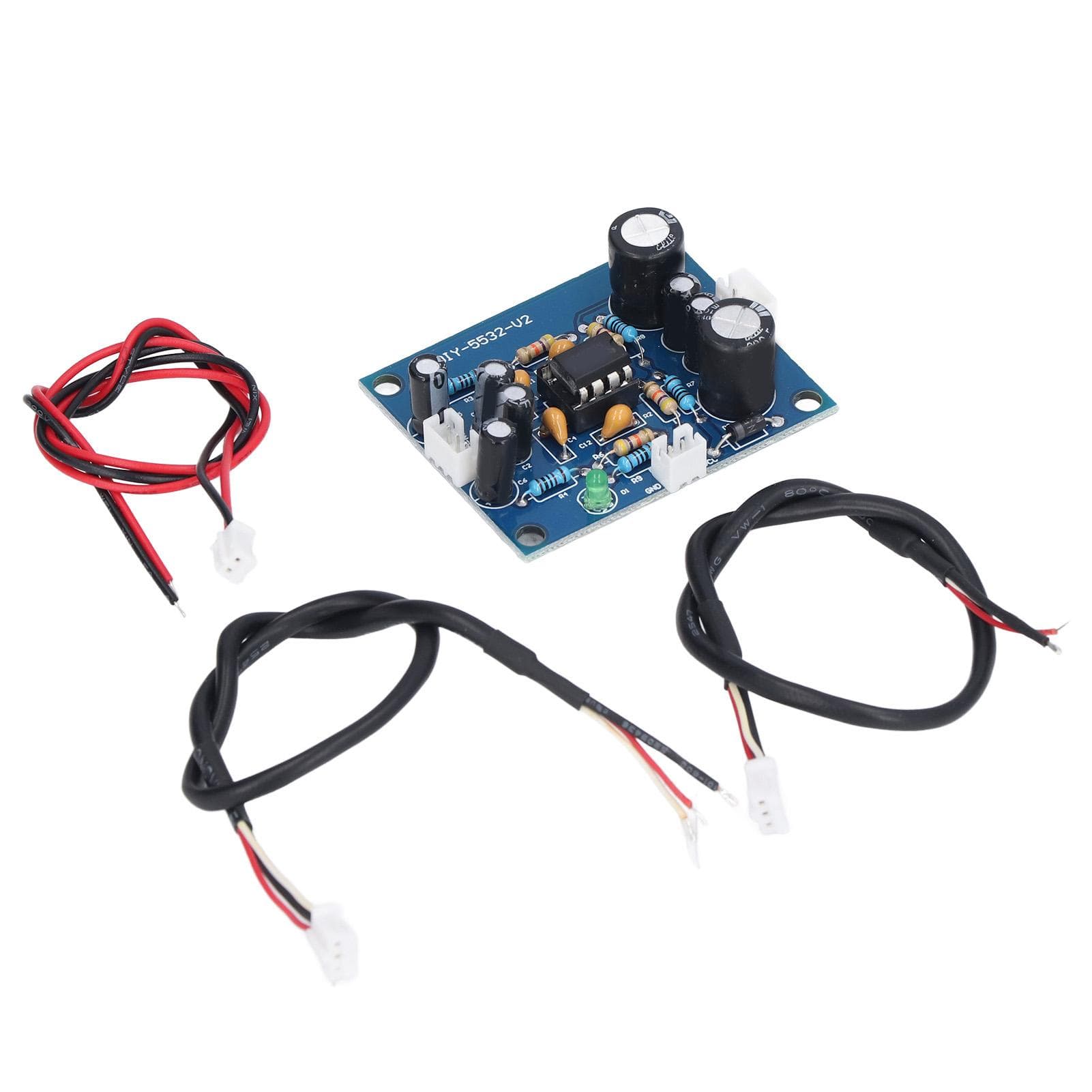 Preamplifier Board PCB Single Power Front Panel Double Panels Design 5 Times Magnification 12?35V