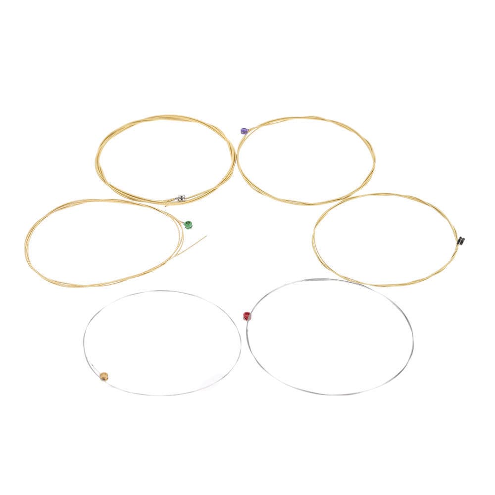 Orphee TX620 6pcs  Acoustic Folk Guitar String Set (.010-.047)  Phosphor Bronze Extra Light Tension