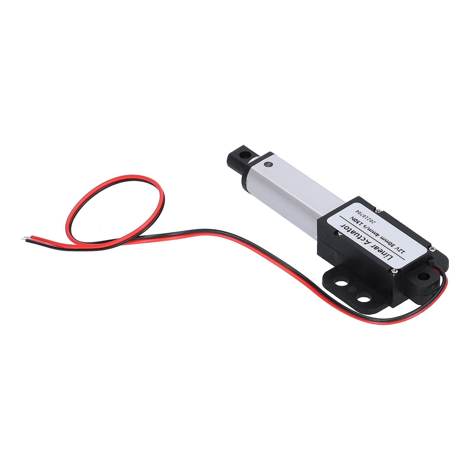 Linear Actuator DC 12V 30mm Stroke Low Noise Short Circuit Protection T Type Screw Mini Electric