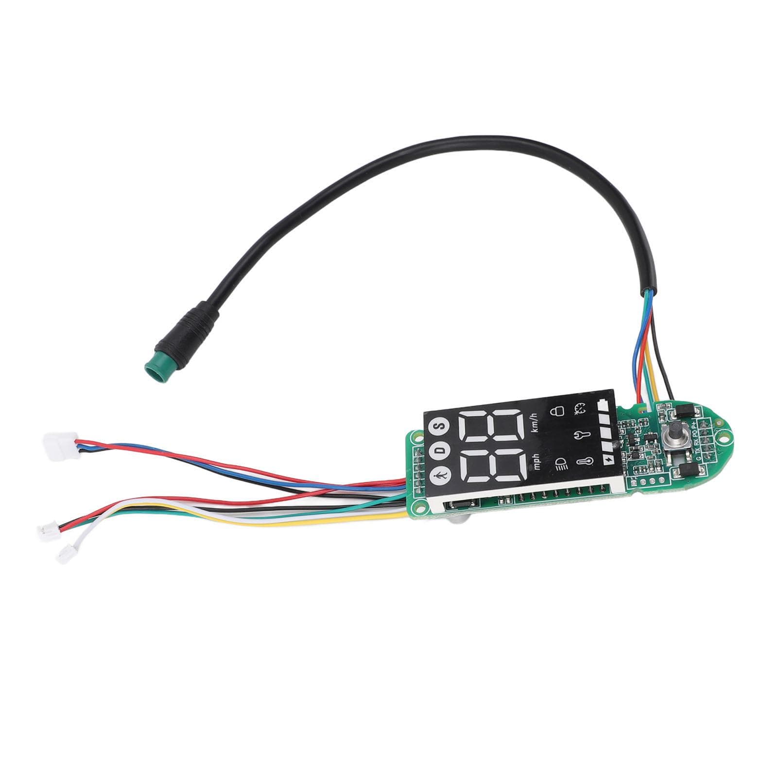 Electric Scooter Circuit Board ABS Waterproof Electric Scooter Dashboard Circuit Board Replacement