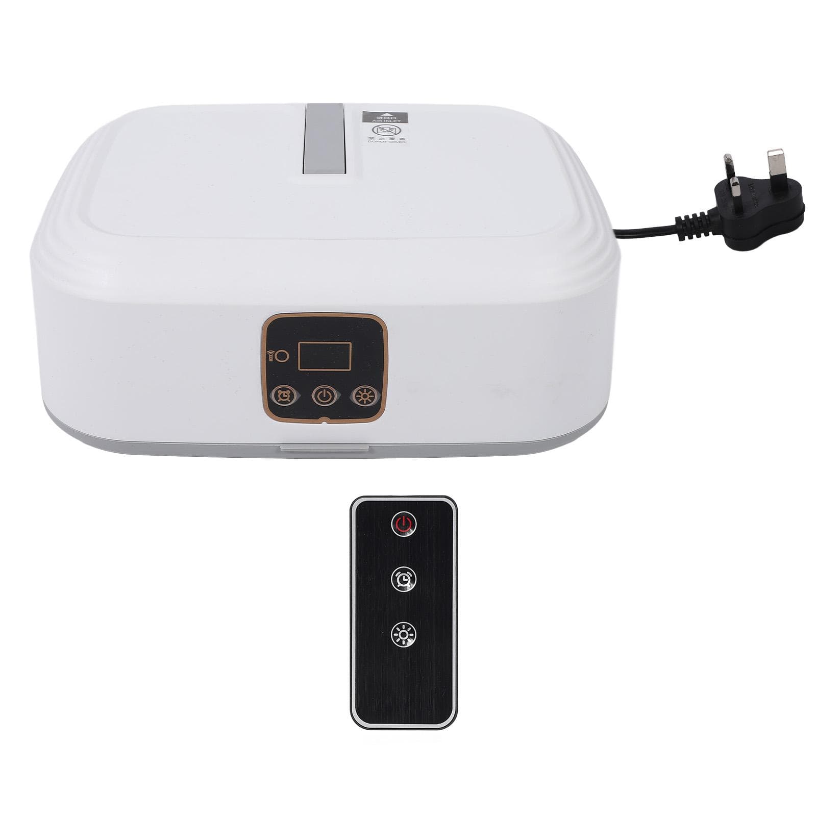 Portable Clothes Dryer Digital Display Multifunctional Foldable Electric Drying Machine US Plug 220V