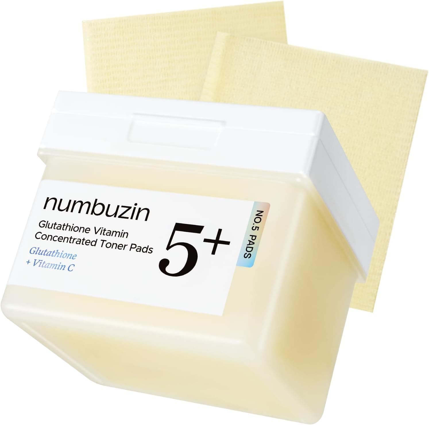 [numbuzin] No.5 Glutathione Vitamin Concentrated Toner Pad 180ml 70EA
