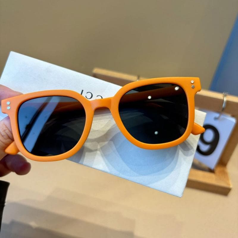 New Fashion Childrens Sunglasses UV Protection Multi Color Cute Cartoon Baby Gafas De Sol Summer Eyewear 1PC