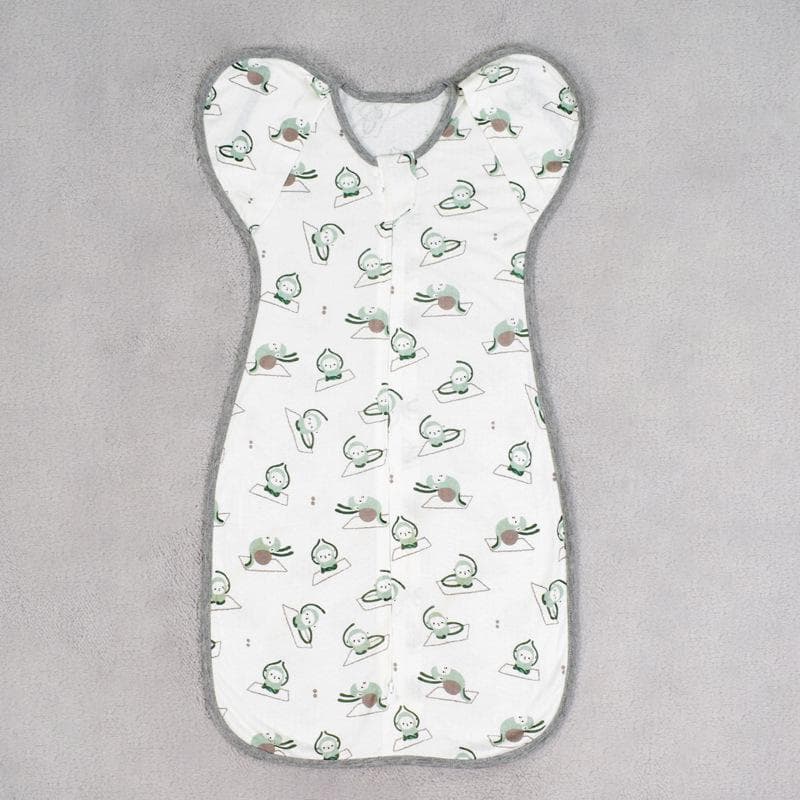 Newborn Anti-Startle Swaddle Sleeping Bag with Stretch Sleeves M/64CM