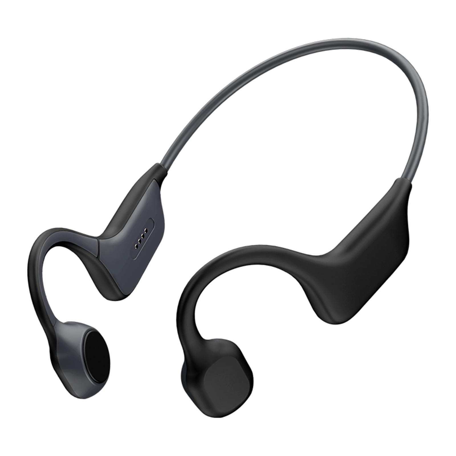 Open-Ear Sports Headset BT 5.0 Bone Conduction Lightweight Headphone Sweat Resistant Ear Hanging black