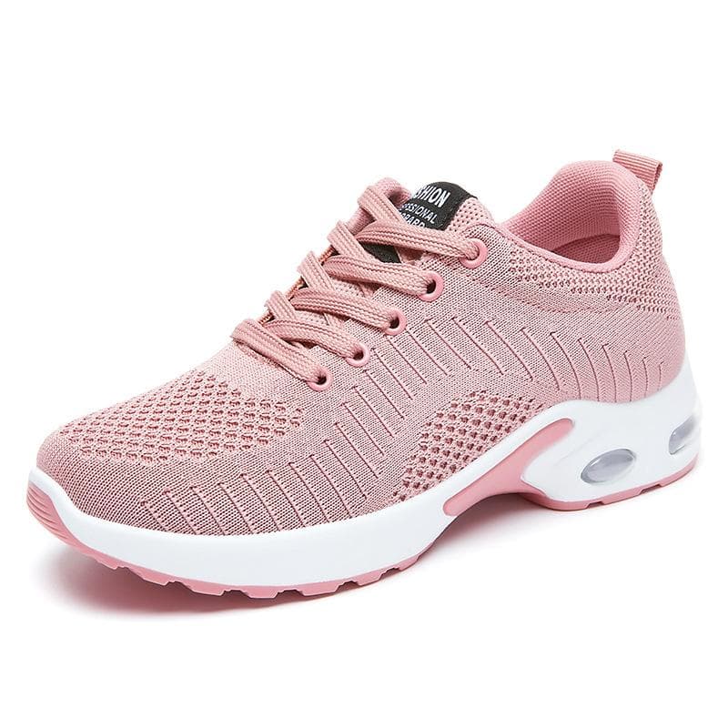 Sports Shoes Spring and Autumn New Women's Shoes Front Lace Comfortable Air Cushion Running Shoes 41