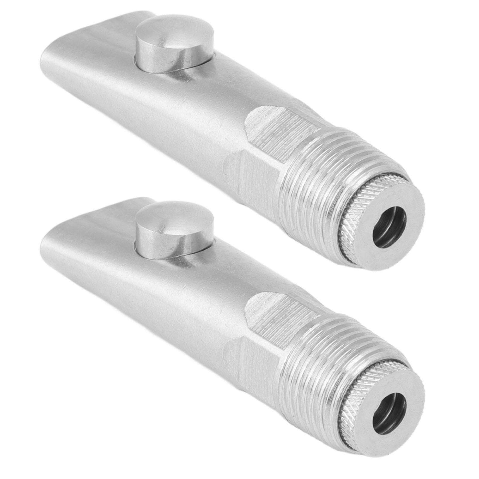 2pcs Pig Water Nipple Even Water Volume Stainless Steel G1/2 External Thread Pig Drinker for Sows
