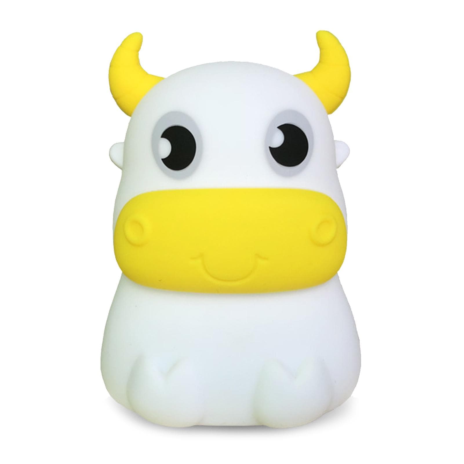 Night Light for Kids Cute Night Light Portable 7-Color Touching Control Silicone Baby Nightlight white