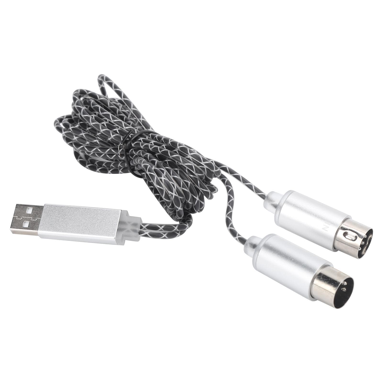 MIDI Cable Transfer USB TPE Sheath Electronic Piano to Computer Editing Connection Line