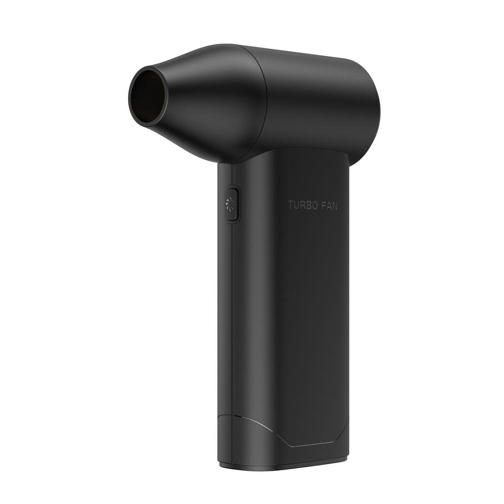 130,000RPM 52ms Outdoor Cordless Handheld Jet Fan Compact High Speed Hair Dryer Portable Camping 0 black