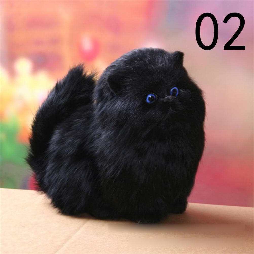Funny Cute Toy Simulated Cat Will Call Garfield With Sound For Kid NO2
