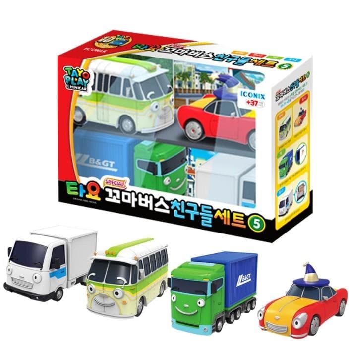 [Tayo] Special Little Bus Friends Double Set / Friends Set (Select from 16 types), Korean toys Friends Set 5