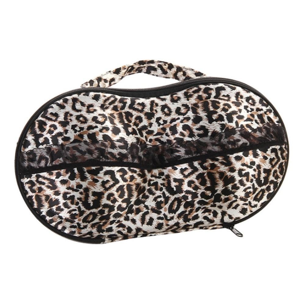 Waterproof Portable Lingerie Storage Box for Women's Underwear and Bras black