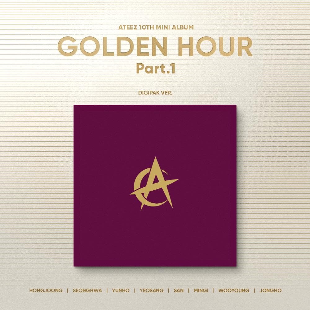 ATEEZ - Golden Hour : Part.1 [Digipak Ver.] Album SEONGHWA ver.