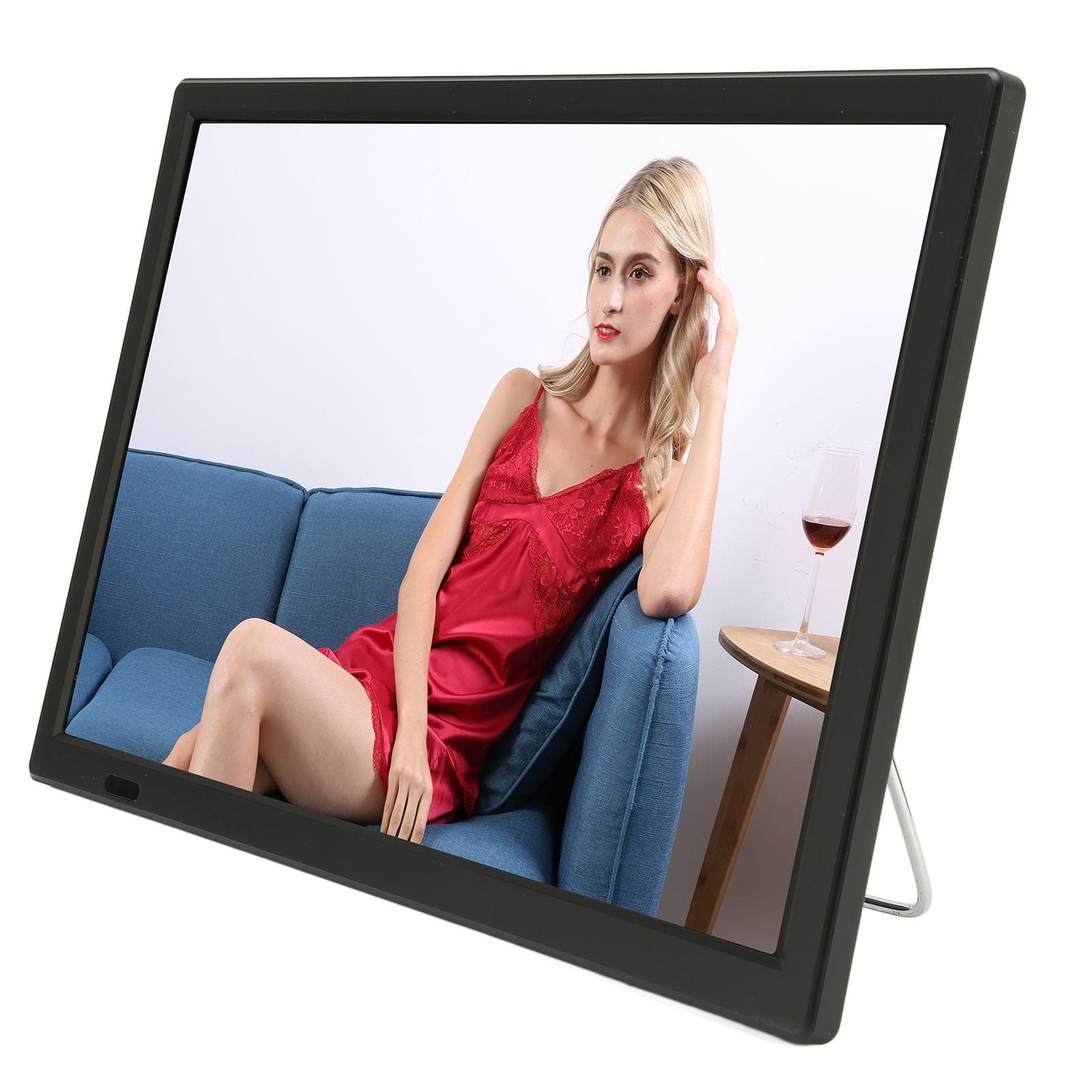 15.4 Inch Digital Television Multifunction Support 1080P Video Rechargeable Portable TV EU Plug