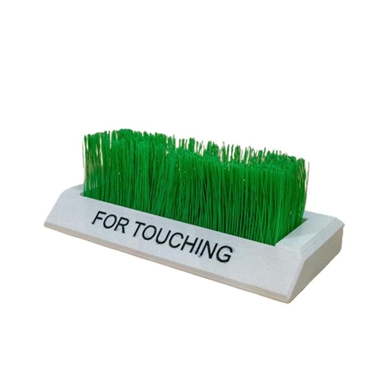 3D Printed Touch Grass Desktop Decorations Realistic Artificial Grass Ornament Fidgety Toy Lawn Figurines Decors white